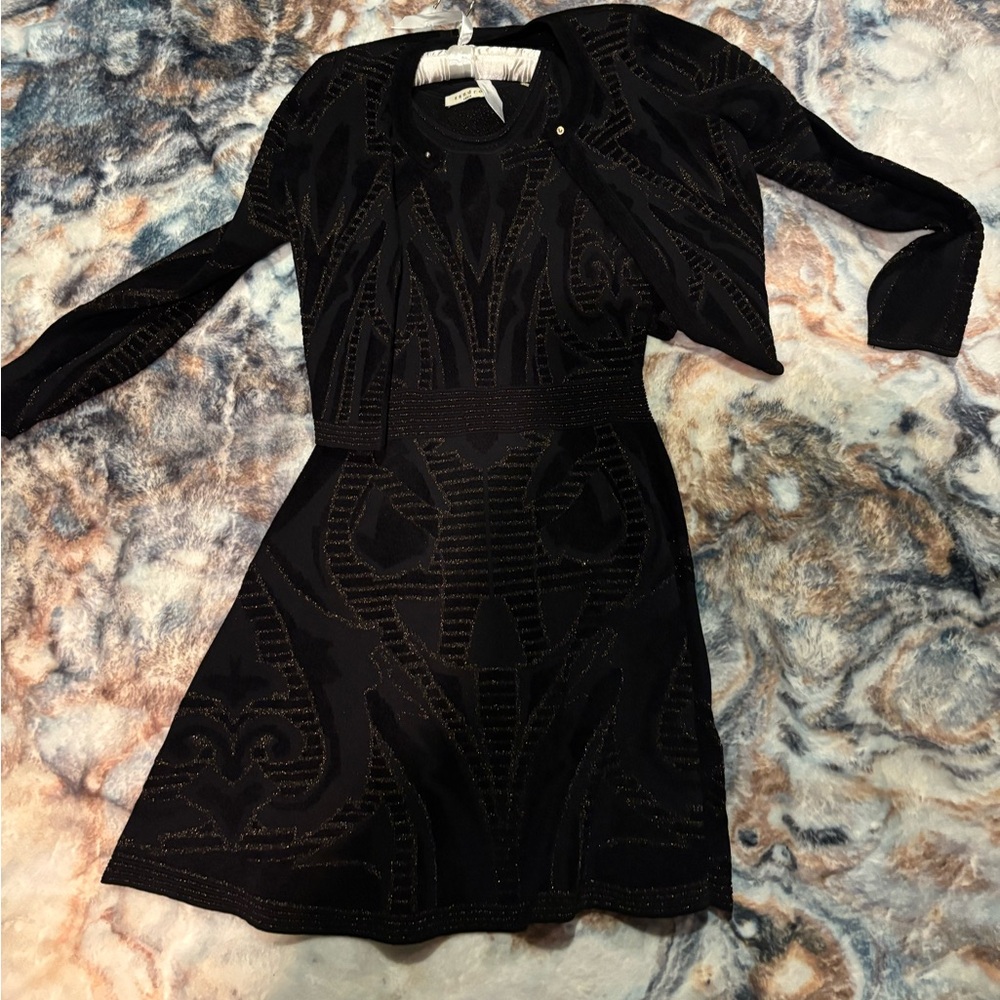 Sandro knit dress set with 2 pieces